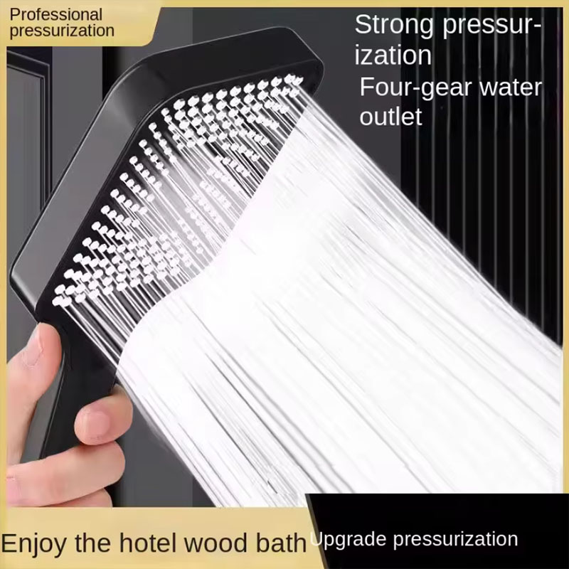 Handheld Shower Head High Pressure Filter - 3 Modes Handheld showerhead with Brush