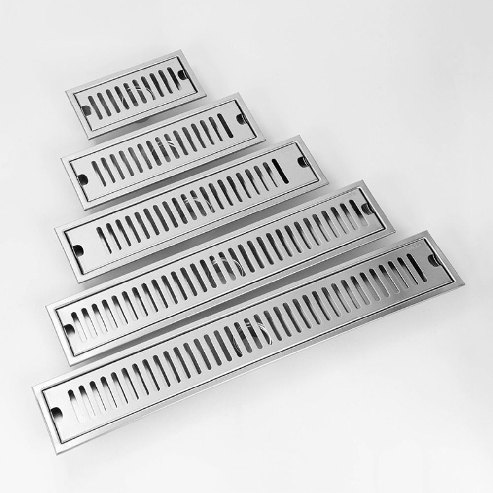 Linear Shower Drain Stainless 304 Tile In - 20/30/40/50Cm Linear Shower Drain Anti-odor 50mm