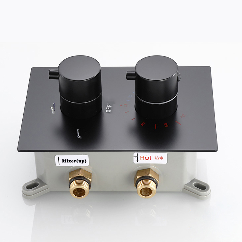 Thermostatic Shower Faucet Valve 3 Way - Mixing Valve 2 or 3 Ways