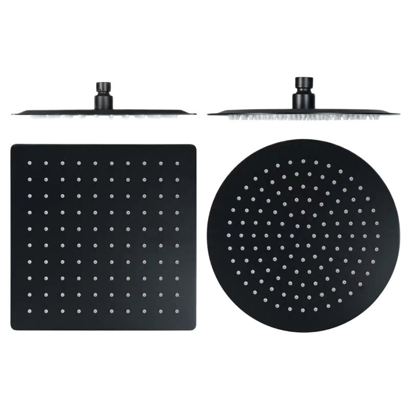 Rainfall Shower Head Ceiling Mount 16 Inch - BAKALA Round & Square Stainless Steel
