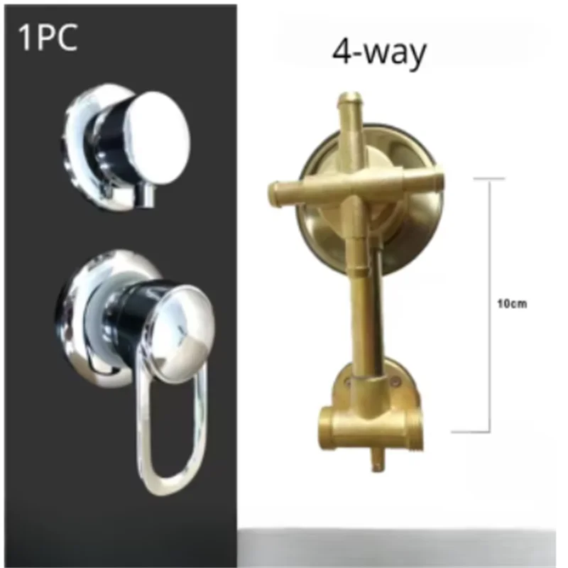 Thermostatic Shower Faucet Valve 3 Way - 2/3/4/5 Way Shower Switch Control Shower