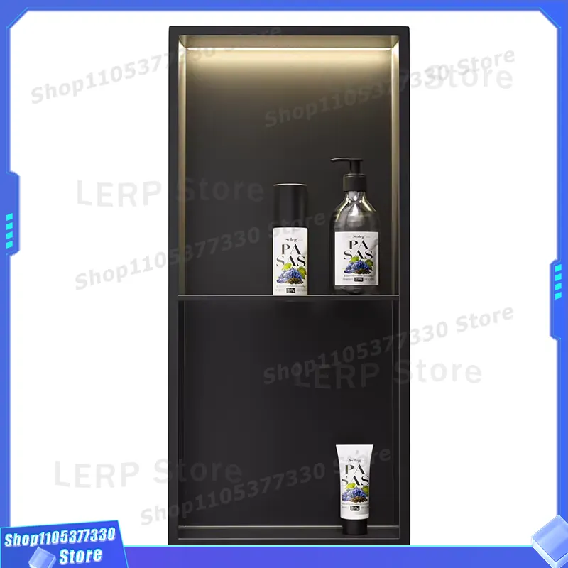 Shower Niche Stainless Steel Recessed - Matte Black Stainless Steel Shower Niche