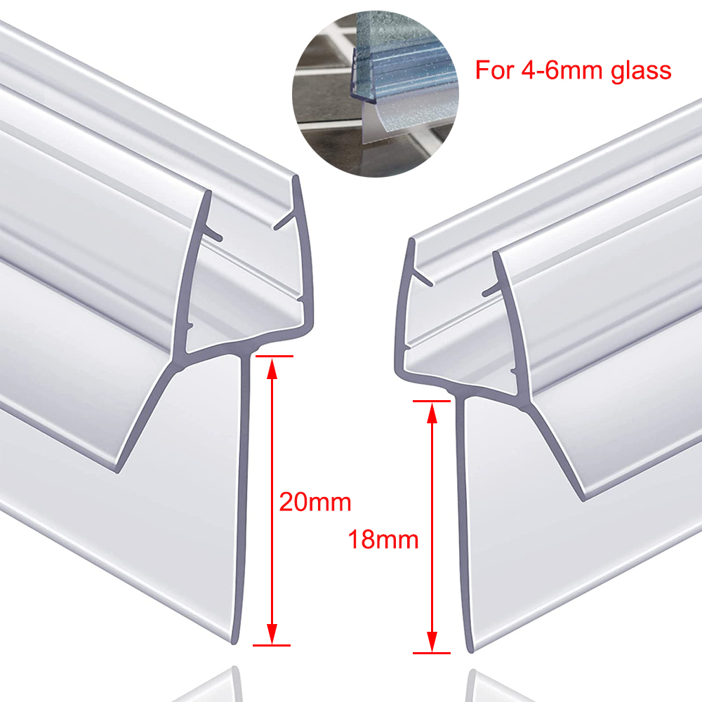 Shower Door Bottom Seal Strip Sweep - Bath Shower Screen Door Seal Strip