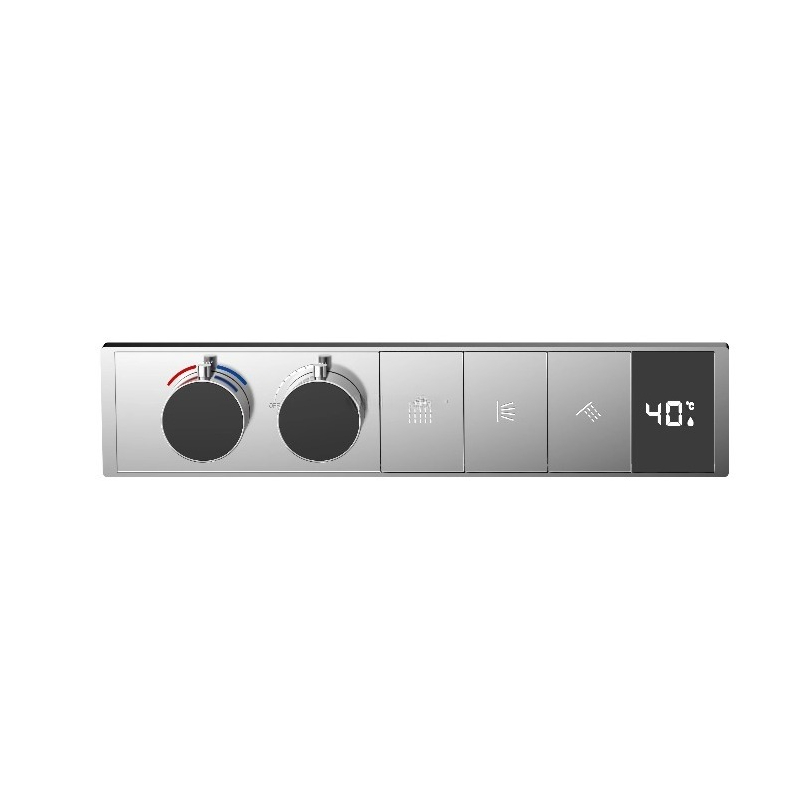 Brass Tee Thermostatic Shower  - Thermostatic Mixing Valve Digital Display recension och pris