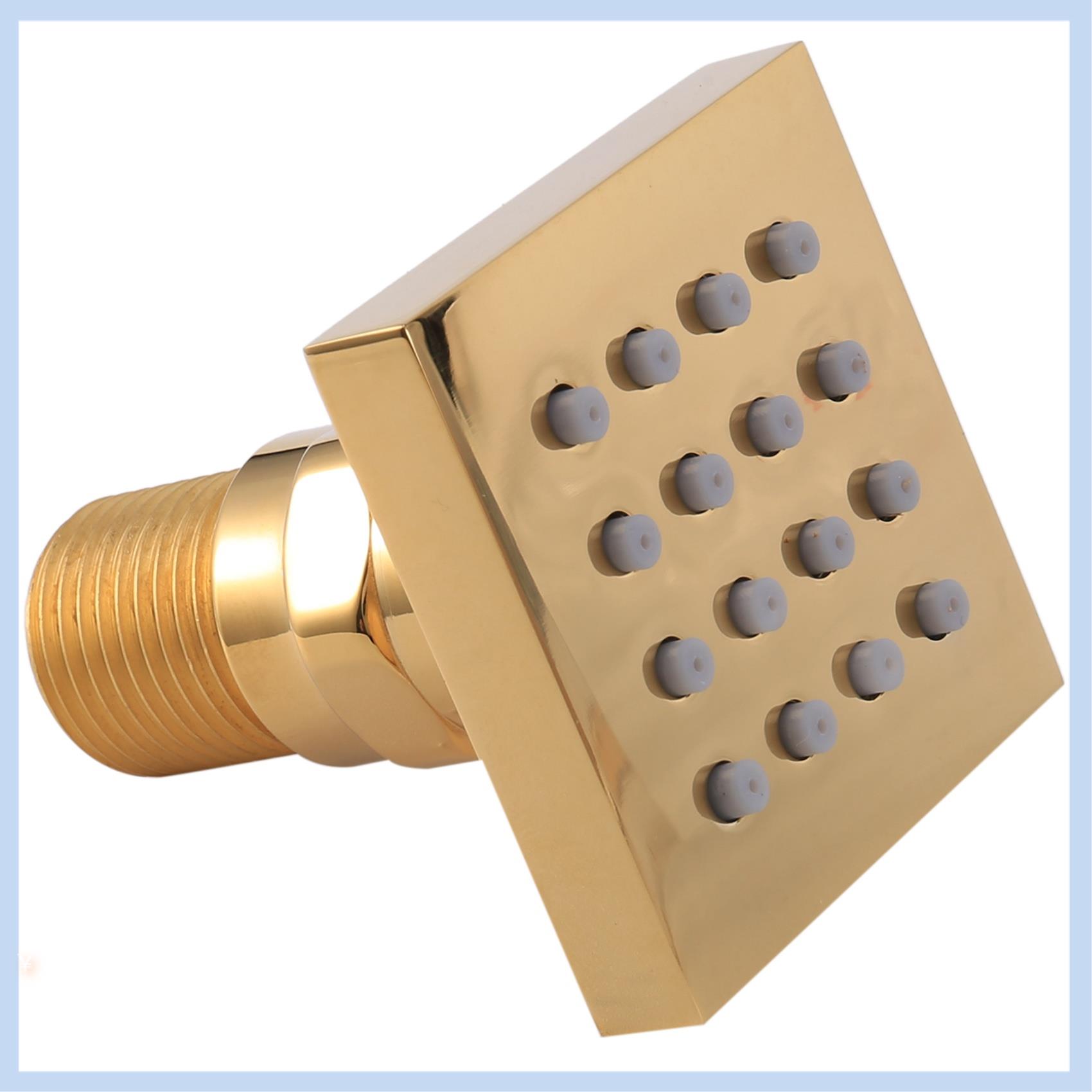 MLGB-2 Inches Shower Body Spra - Shower Body Jet Massage Spray Square recension och pris