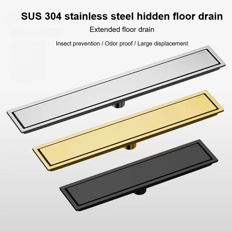 Invisible Tile Floor Drain Brs - Linear Shower Drain Stainless 304 Tile In recension och pris