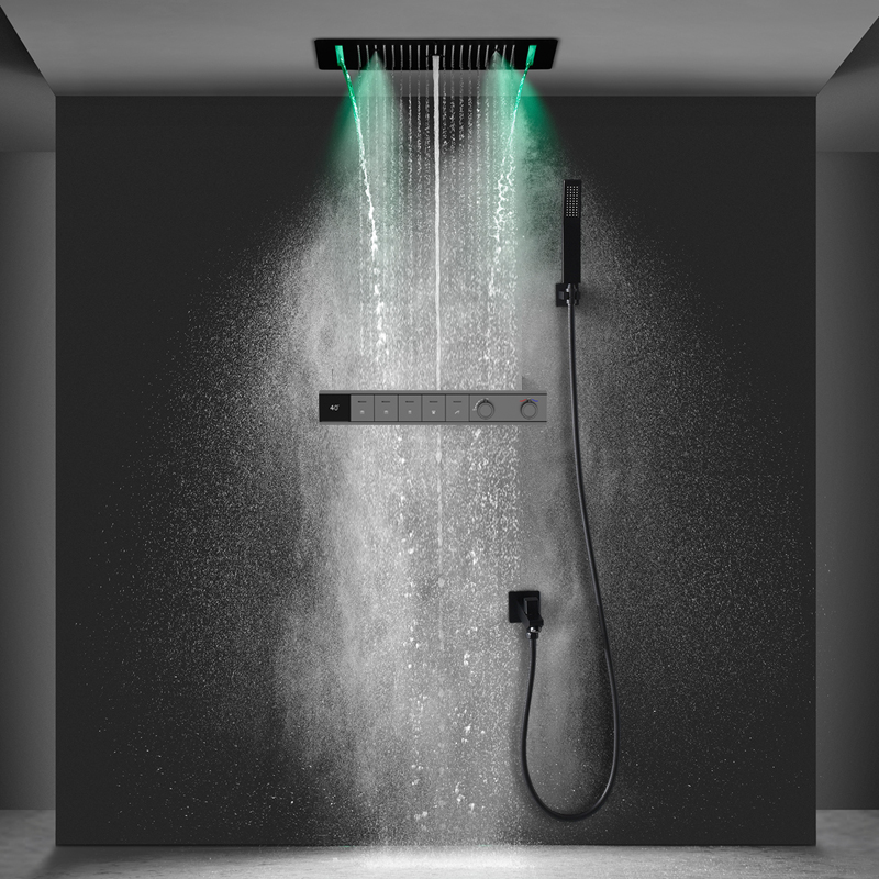 Concealed Thermostatic Chrome  - Concealed Thermostatic Shower System Set recension och pris