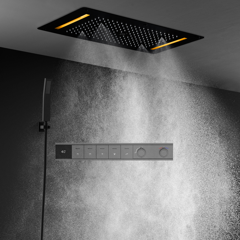 Concealed Thermostatic Chrome  - Concealed Thermostatic Shower System Set recension och pris