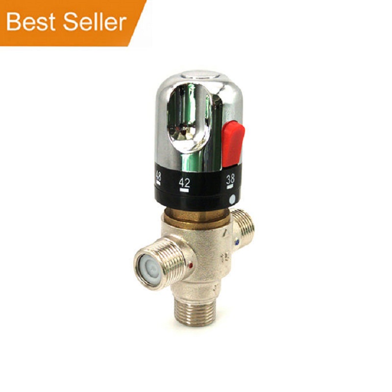 DN15 Thermostatic Water Mixing - Thermostatic Shower Faucet Valve 3 Way recension och pris