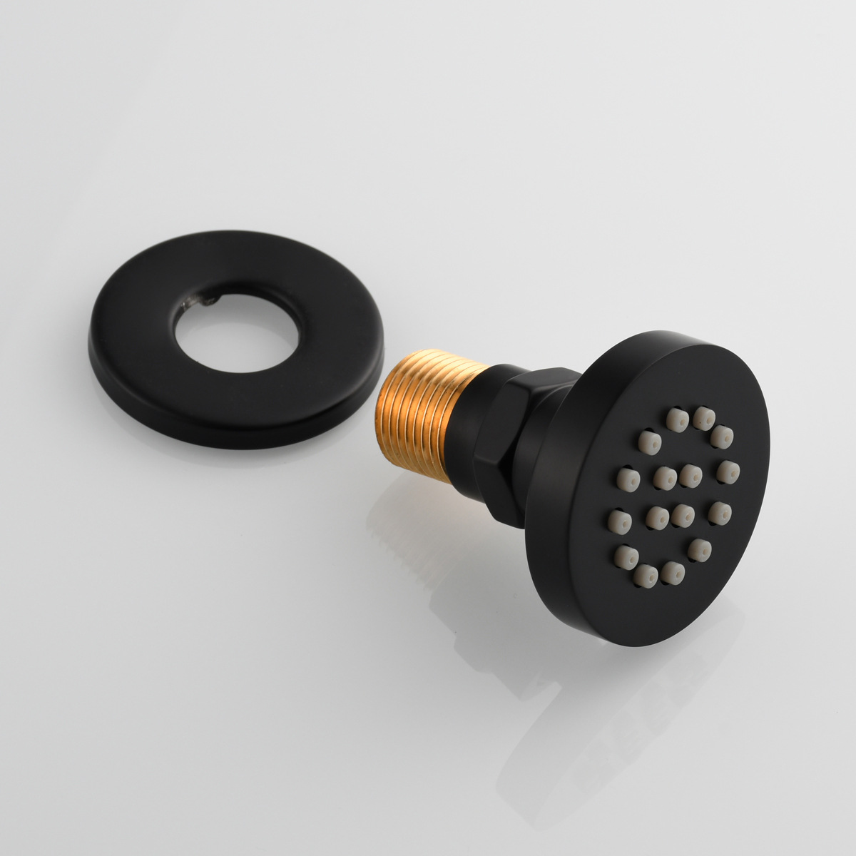 Newly Brass Body Sprays Round  - Shower Body Jet Massage Spray Square recension och pris