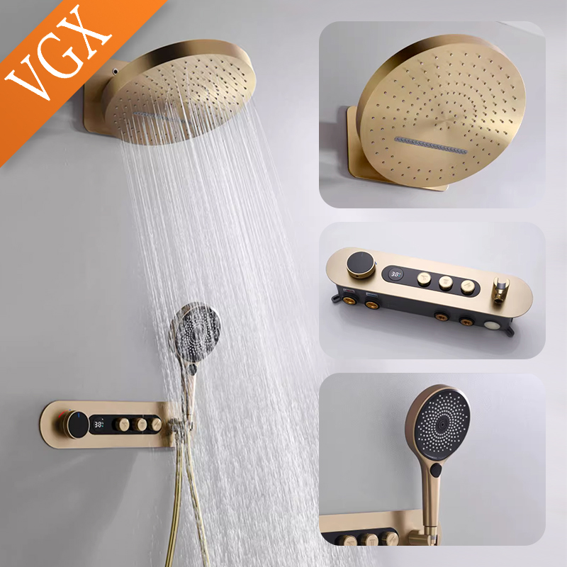 VGX Concealed Thermostatic Sho - Concealed Thermostatic Shower System Set recension och pris