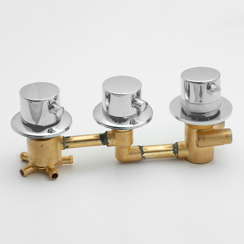 New Triple Handle Thermostatic - Thermostatic Shower Faucet Valve 3 Way recension och pris