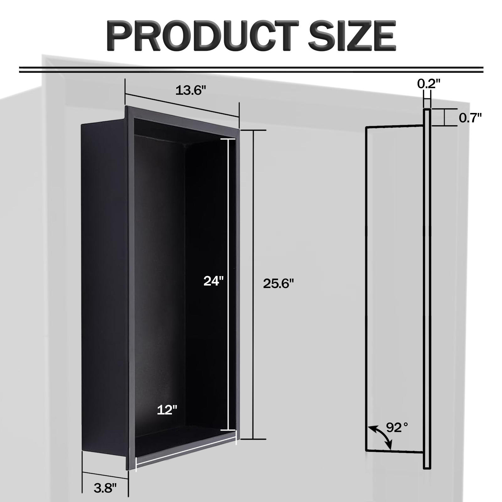 Shower Niche 12