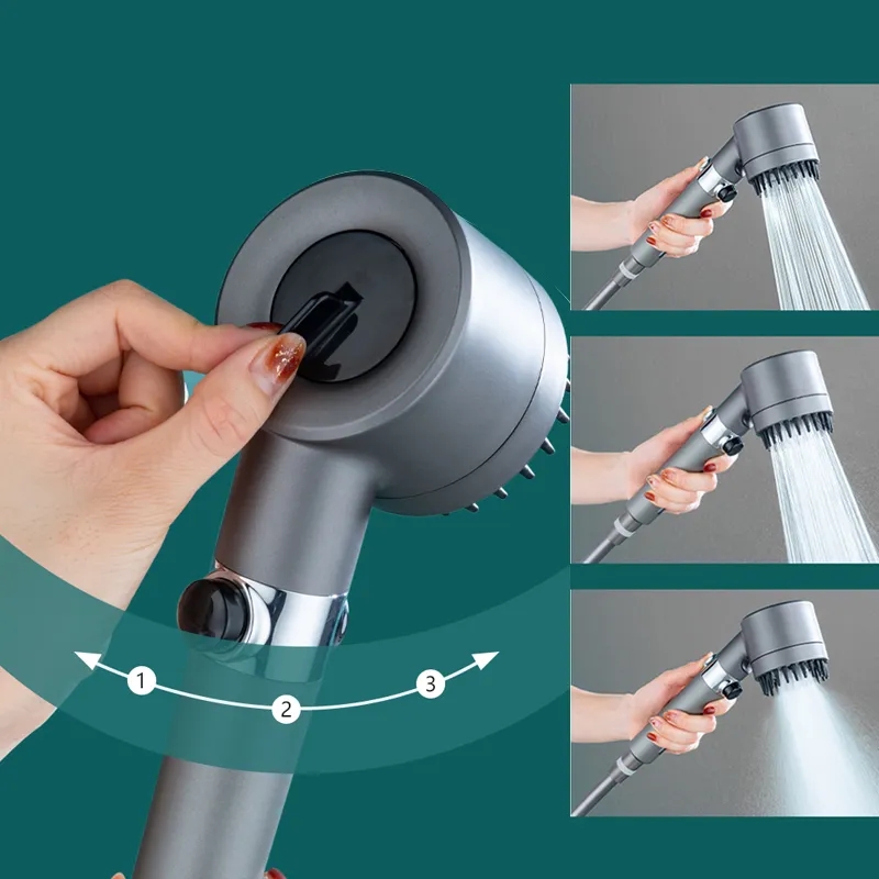 High Pressure Shower Head Blac - Handheld Shower Head High Pressure Filter recension och pris