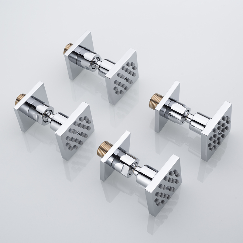 Brass Square Body Jet 2 Functi - Shower Body Jet Massage Spray Square recension och pris