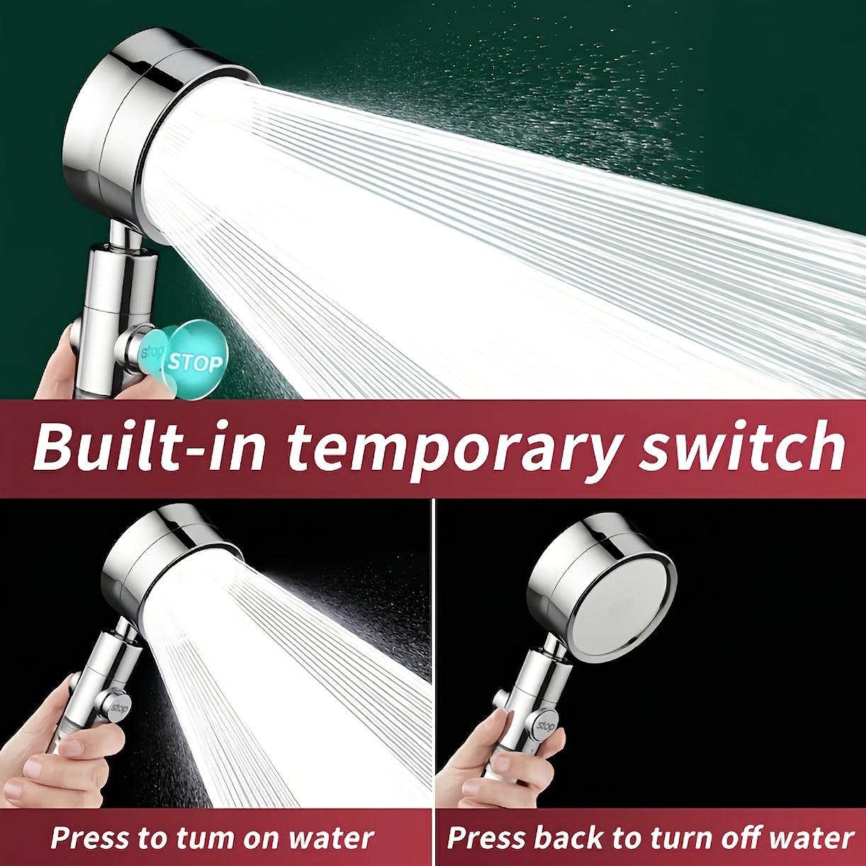 Visible Filter Window High Pre - Handheld Shower Head High Pressure Filter recension och pris