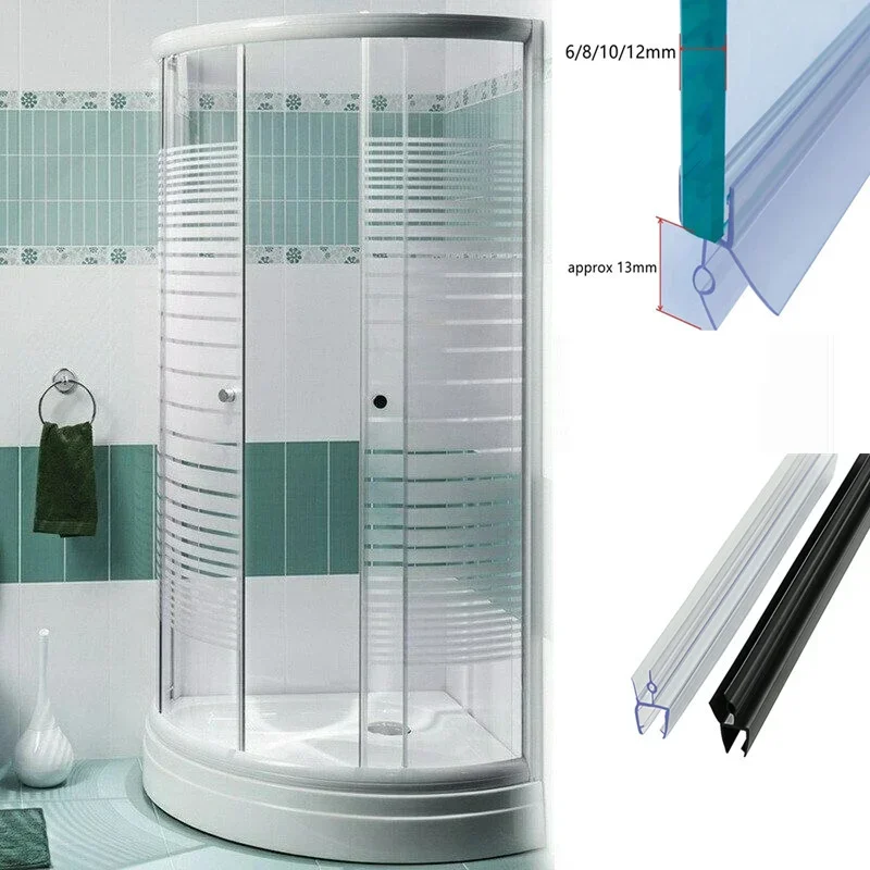 4Pcs Shower Screen Seal Strip  - Shower Door Bottom Seal Strip Sweep recension och pris
