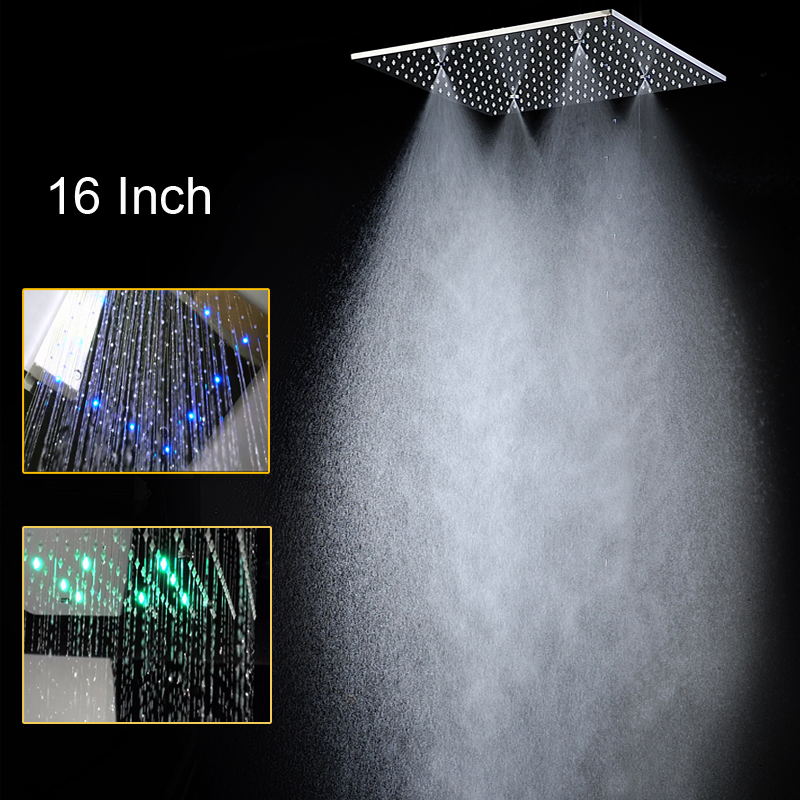 High Quality 16 inch Rain Show - Rainfall Shower Head Ceiling Mount 16 Inch recension och pris