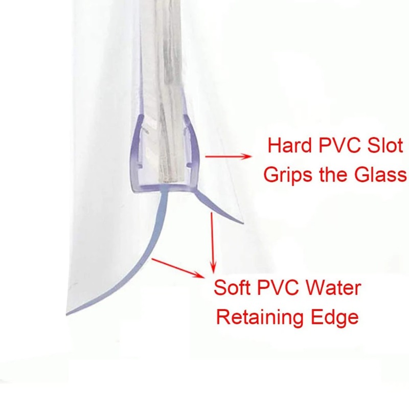 Shower Screen Door Seal Strip  - Shower Door Bottom Seal Strip Sweep recension och pris