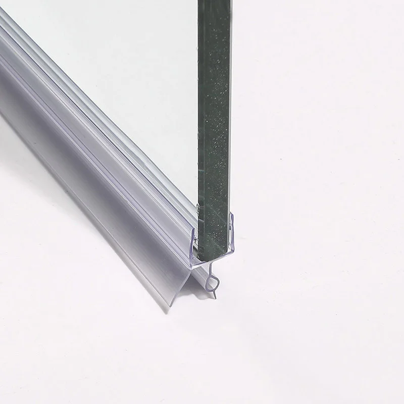 2X50CM Transparent shower seal - Shower Door Bottom Seal Strip Sweep recension och pris