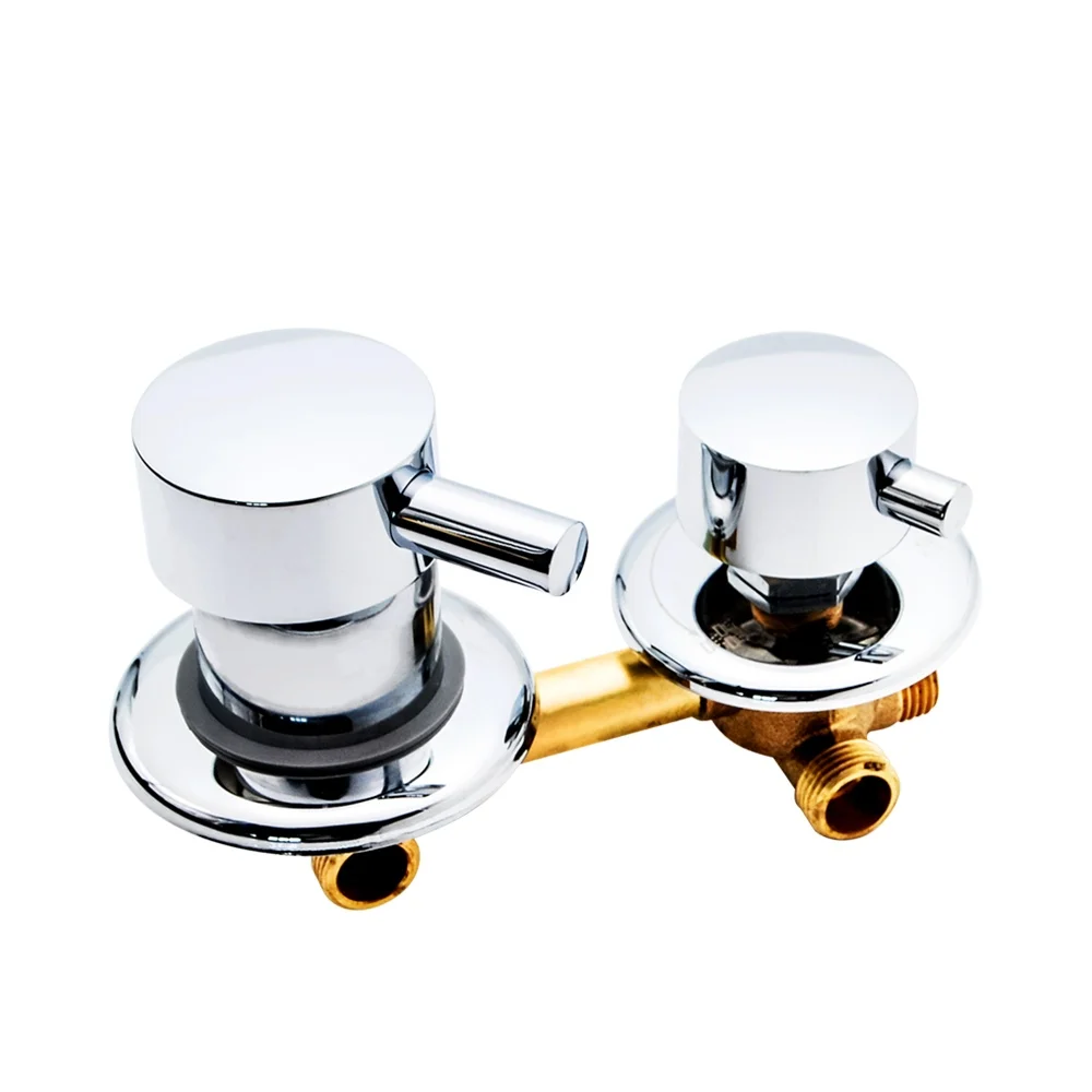 2/3/4/5 Ways Water Outlet Scre - Thermostatic Shower Faucet Valve 3 Way recension och pris