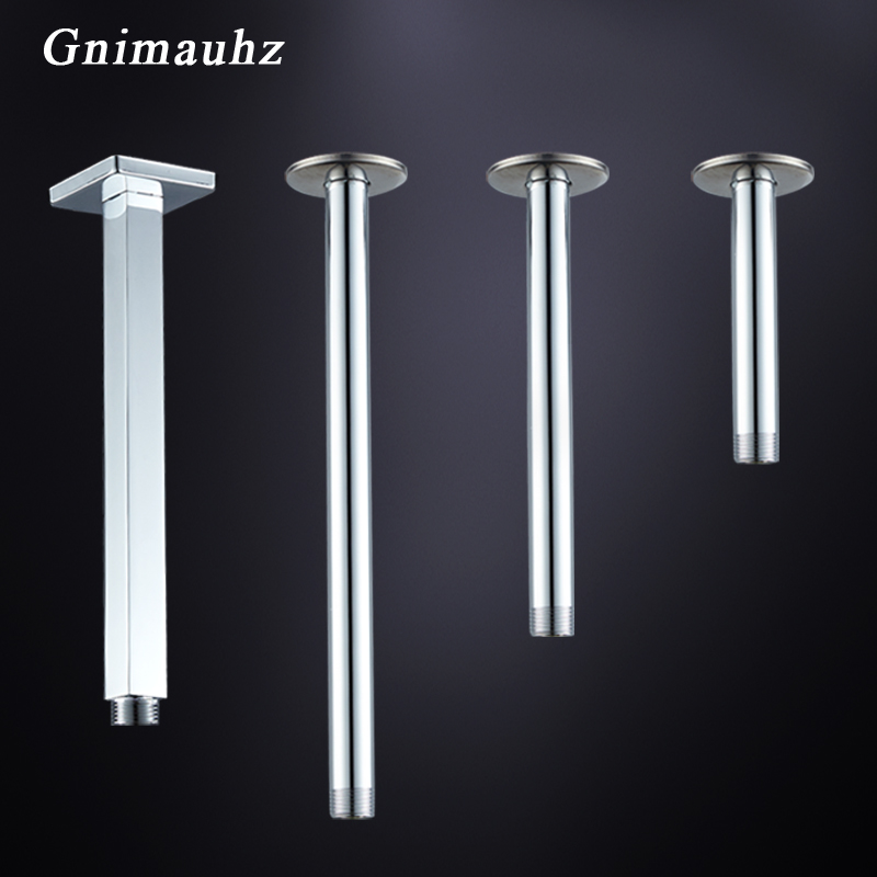 10/20/25/30cm Length Chrome Br - Shower Arm Ceiling Mount Brass Chrome recension och pris