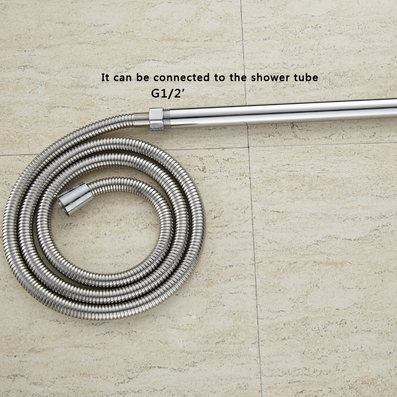 10/20/25/30cm Length Chrome Br - Shower Arm Ceiling Mount Brass Chrome recension och pris