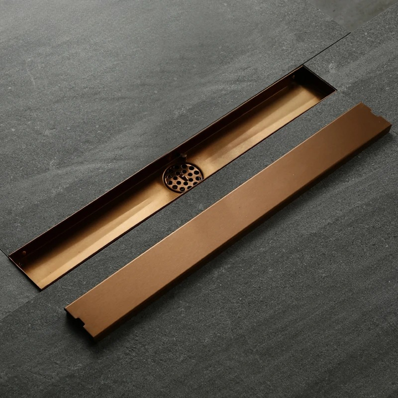 600mm Tile Insert Rectangular  - Linear Shower Drain Stainless 304 Tile In recension och pris