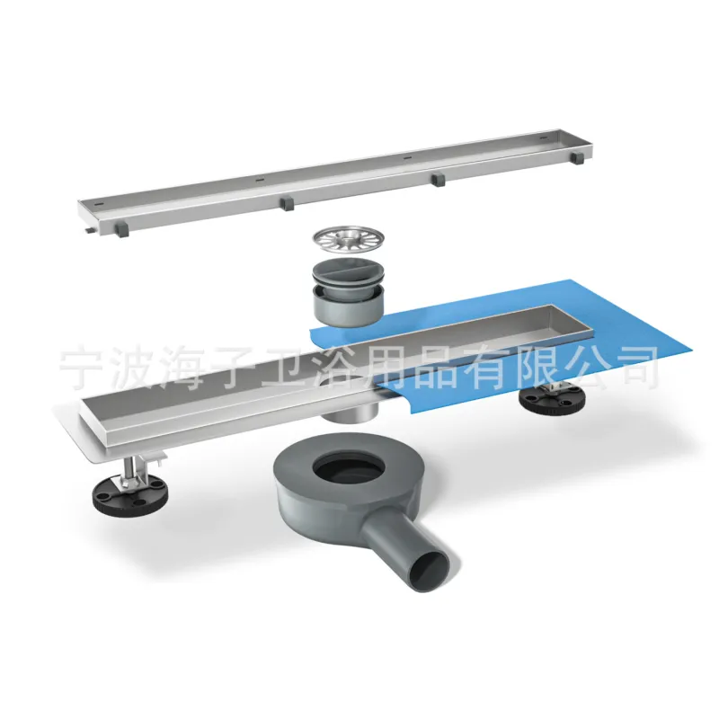 for Cross-border Invisible Lon - Linear Shower Drain Stainless 304 Tile In recension och pris