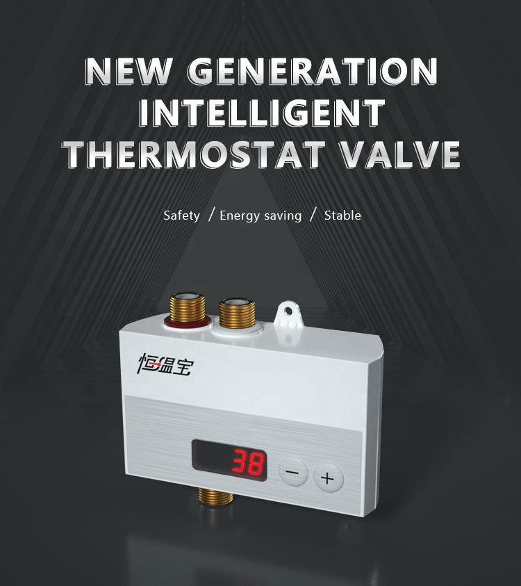 Professional Bathroom Smart Sh - Thermostatic Mixing Valve Digital Display recension och pris