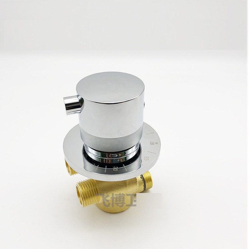 2/3/4 Ways Outlet Brass Mixing - Thermostatic Shower Faucet Valve 3 Way recension och pris