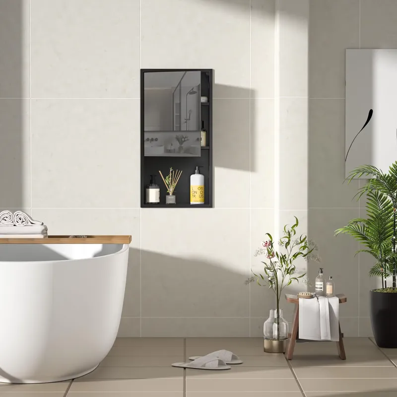Bathroom Recessed Shower Wall  - Shower Niche Stainless Steel Recessed recension och pris
