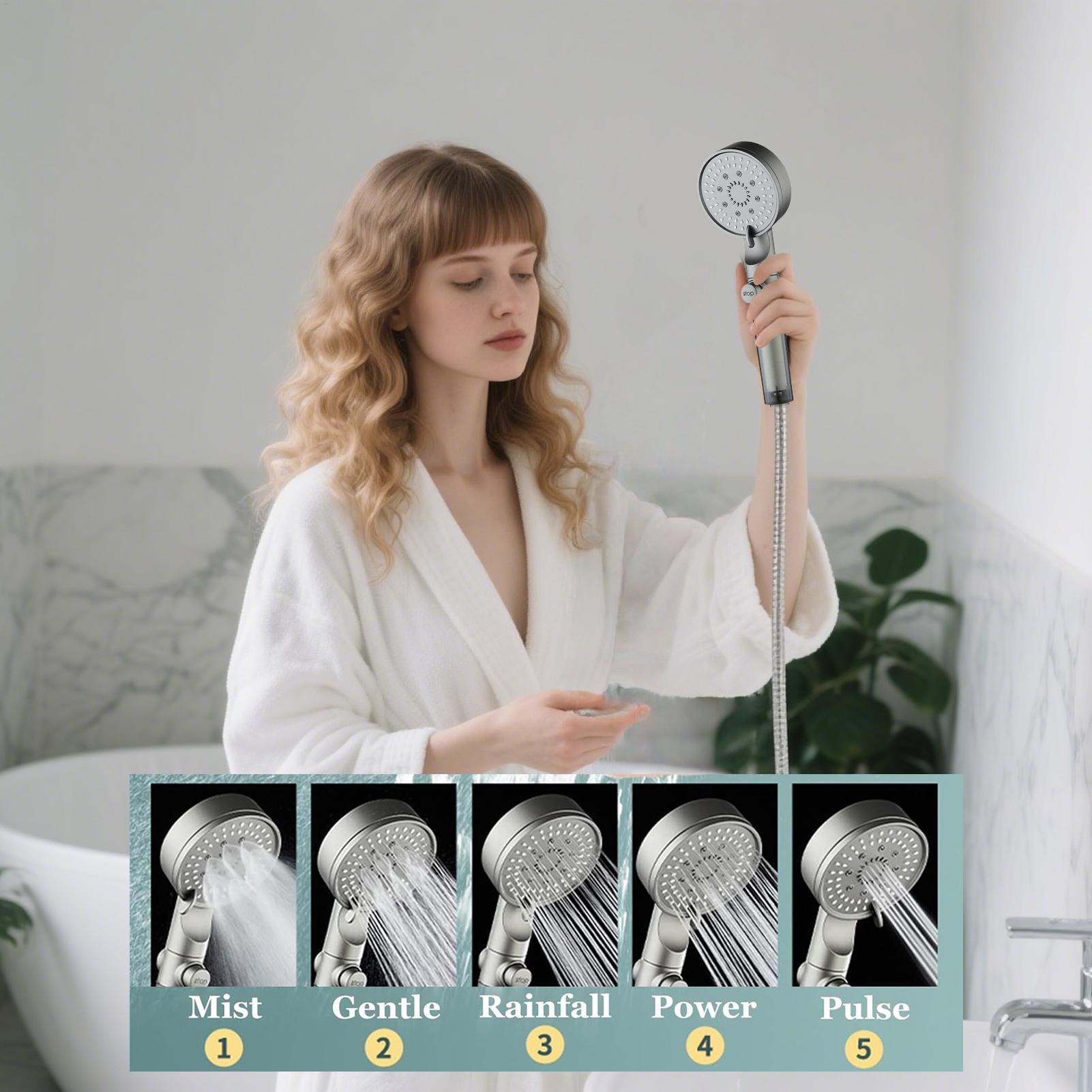 New Shower Head 5 Modes Filter - Handheld Shower Head High Pressure Filter recension och pris