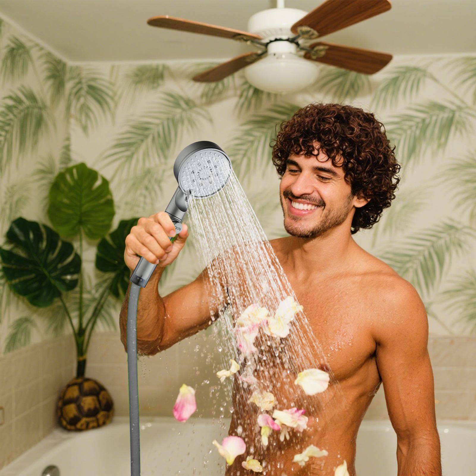 New Shower Head 5 Modes Filter - Handheld Shower Head High Pressure Filter recension och pris