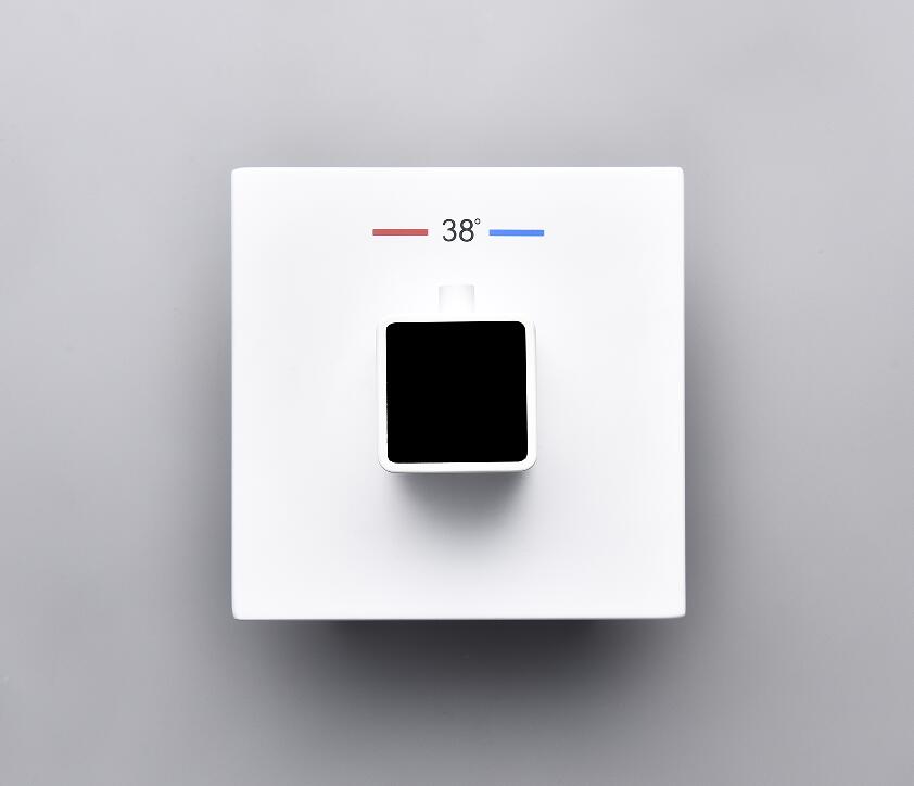 Newest White Solid Brass Conce - Thermostatic Mixing Valve Digital Display recension och pris