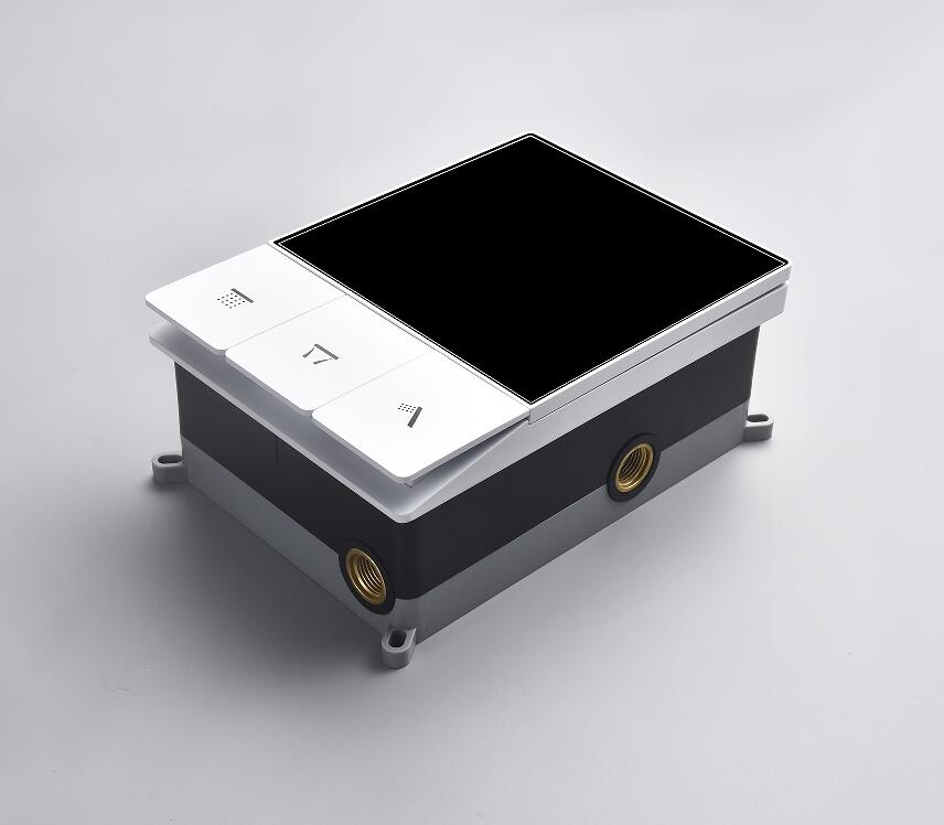 Newest White Solid Brass Conce - Thermostatic Mixing Valve Digital Display recension och pris
