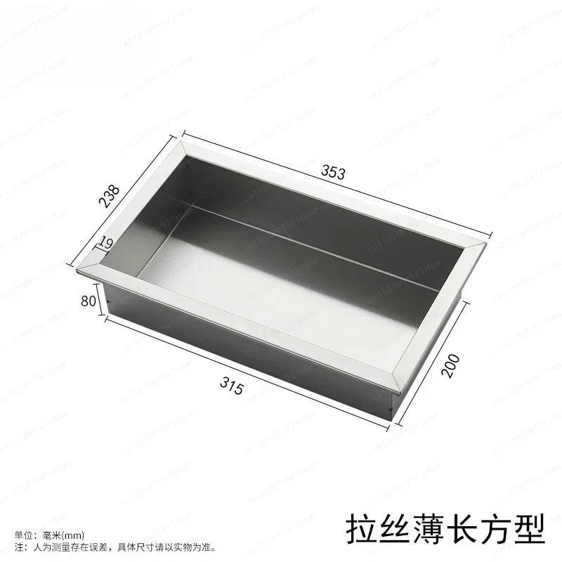Hotel Wall Recessed Box, 304 S - Shower Niche Stainless Steel Recessed recension och pris