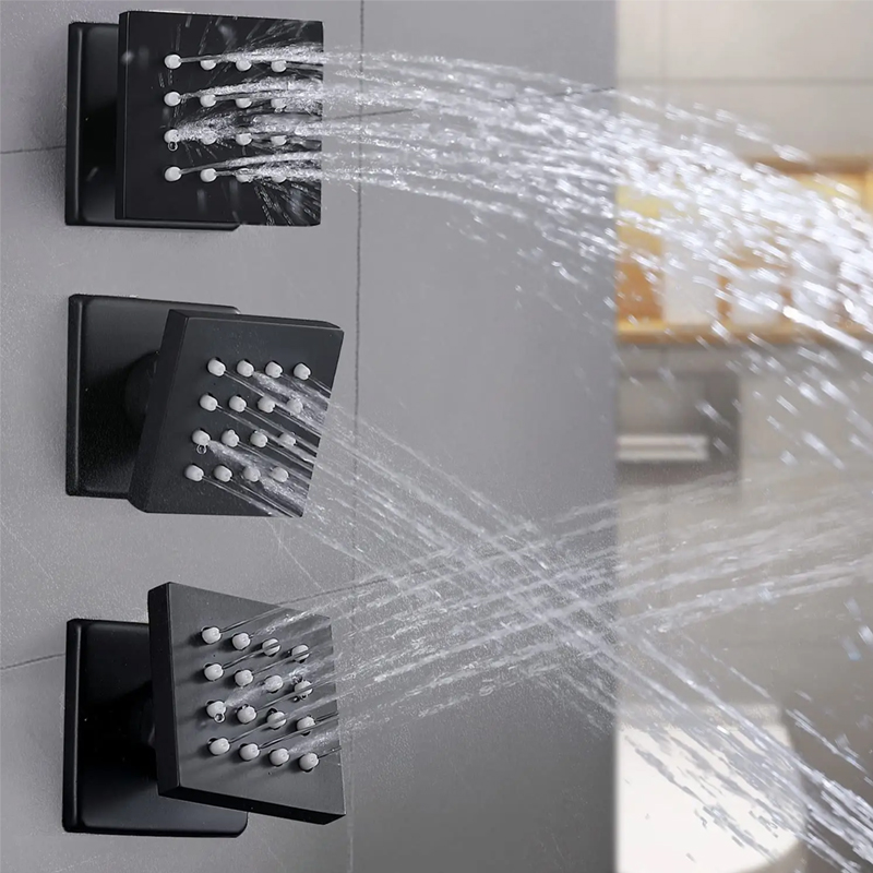 Modern Ceiling Mount 360*500mm - Led Rainfall Shower Head Waterfall recension och pris