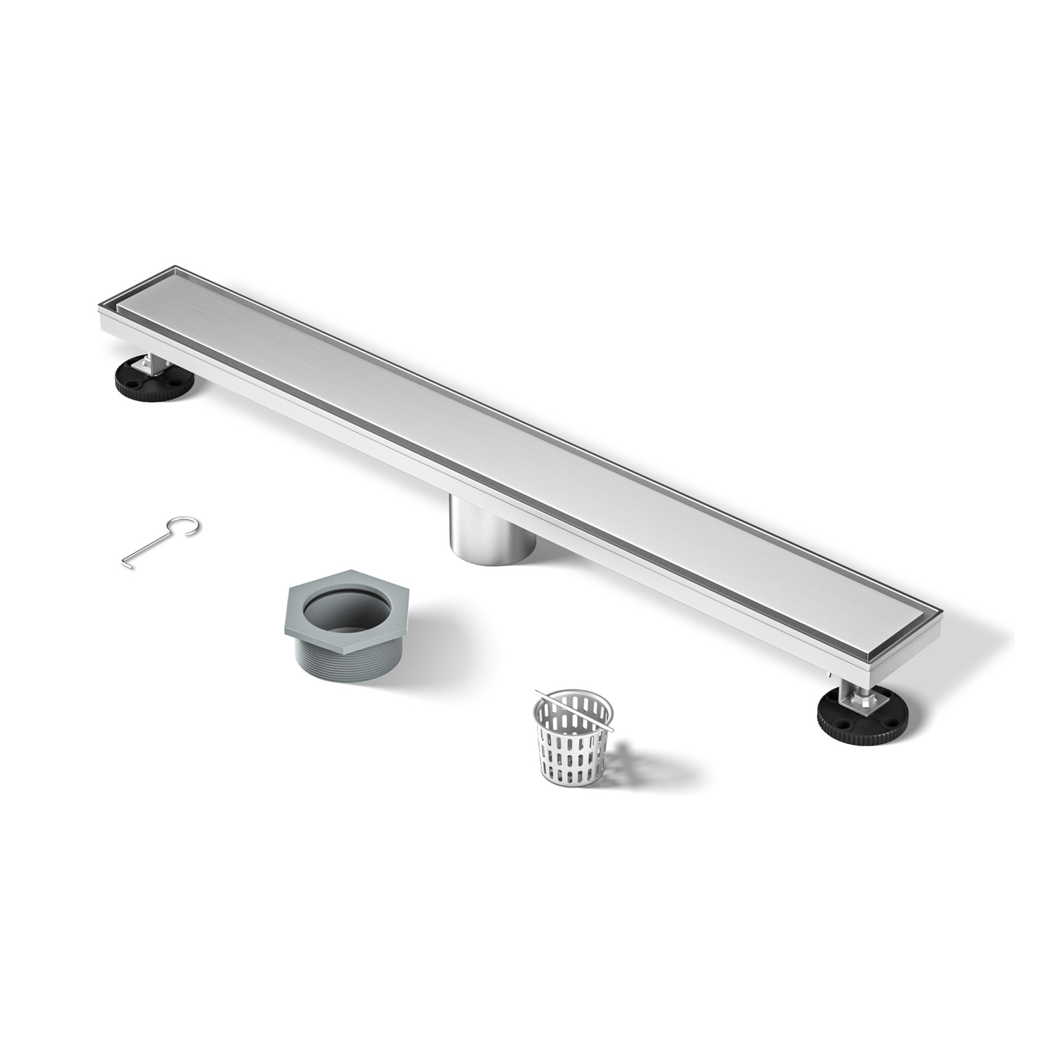Modern Customizable 304 Stainl - Linear Shower Drain Stainless 304 Tile In recension och pris