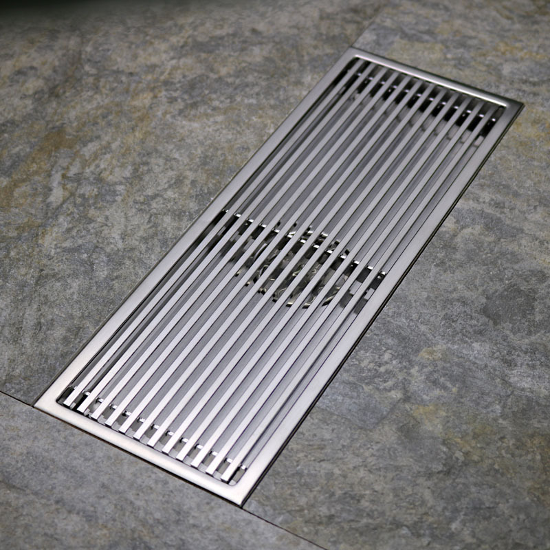 Linear Shower Drain with Tile  - Linear Shower Drain Stainless 304 Tile In recension och pris