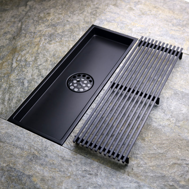 Linear Shower Drain with Tile  - Linear Shower Drain Stainless 304 Tile In recension och pris