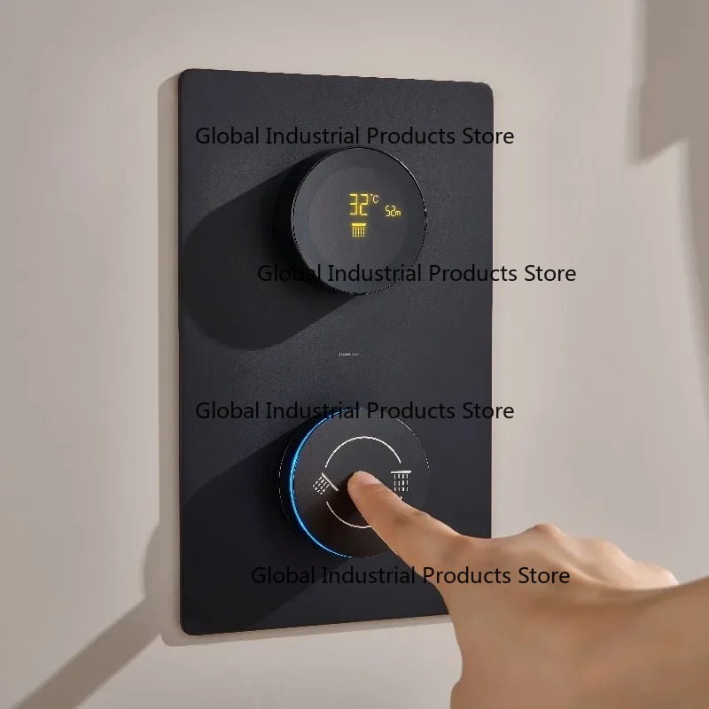 WiFi APP Digital Shower Mixer  - Concealed Thermostatic Shower System Set recension och pris