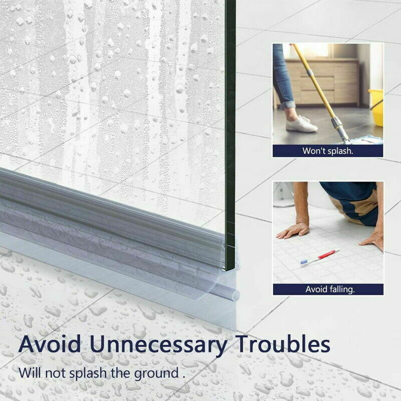New Bath Shower Door Bottom Se - Shower Door Bottom Seal Strip Sweep recension och pris