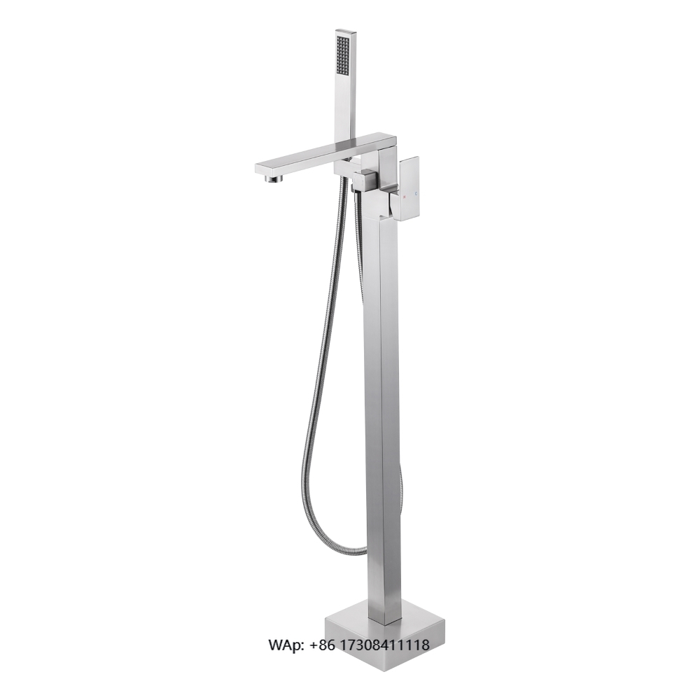 High Flow Tub Filler Faucet wi - Freestanding Bathtub Filler Faucet Floor recension och pris