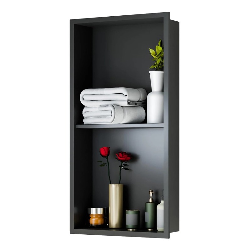 Stainless Steel Shower Niche B - Shower Niche Stainless Steel Recessed recension och pris