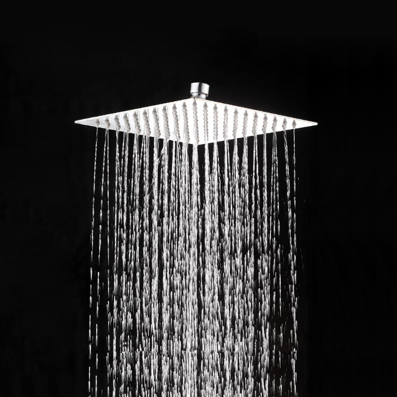 Becola 16Inch 40cmX40cm Square - Rainfall Shower Head Ceiling Mount 16 Inch recension och pris