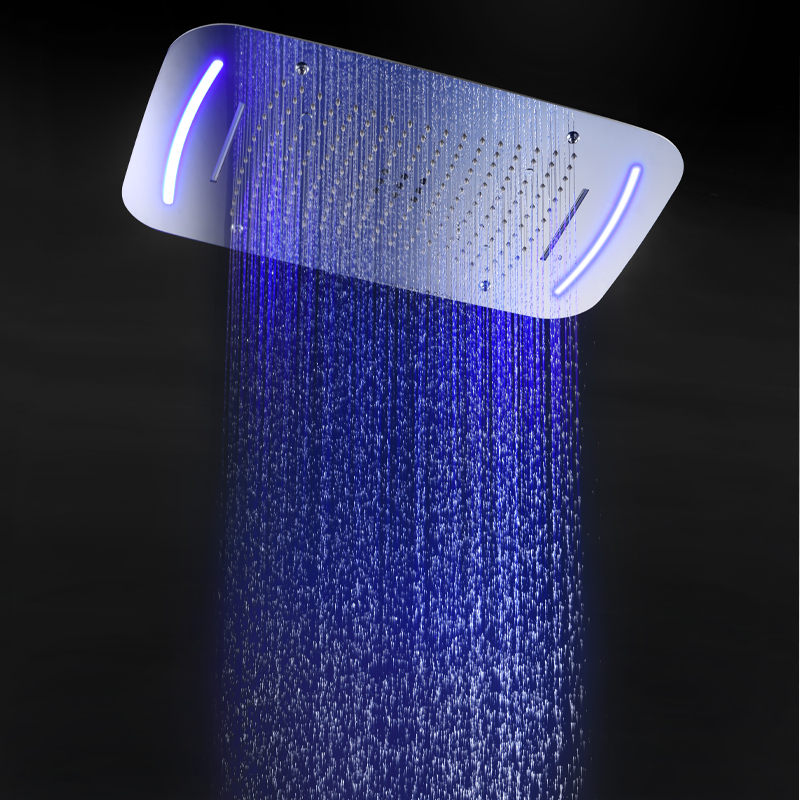 hm Modern Large Ceiling LED Sh - Led Rainfall Shower Head Waterfall recension och pris