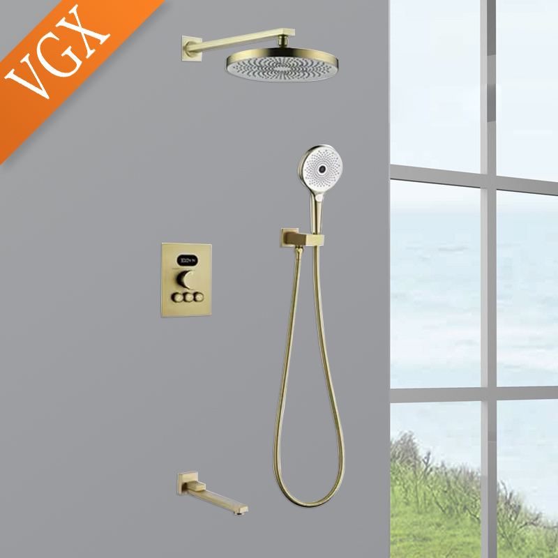 VGX Concealed Thermostatic Sho - Concealed Thermostatic Shower System Set recension och pris