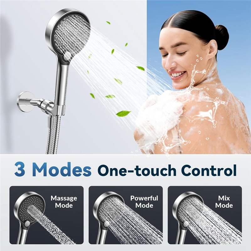 High Pressure Filtered Shower  - Handheld Shower Head High Pressure Filter recension och pris
