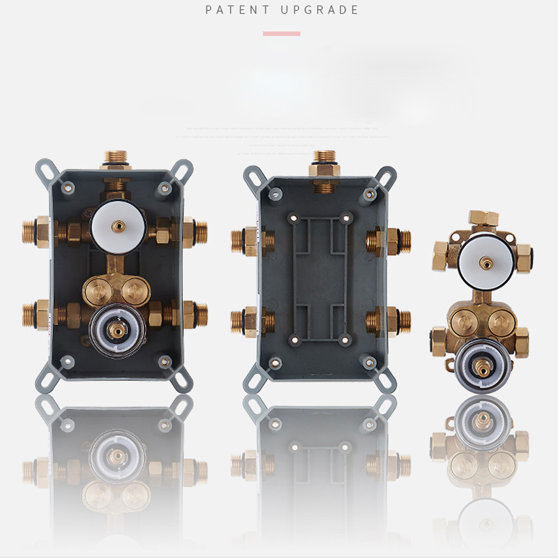 Mixing Valve 2 or 3 Ways Conce - Thermostatic Shower Faucet Valve 3 Way recension och pris